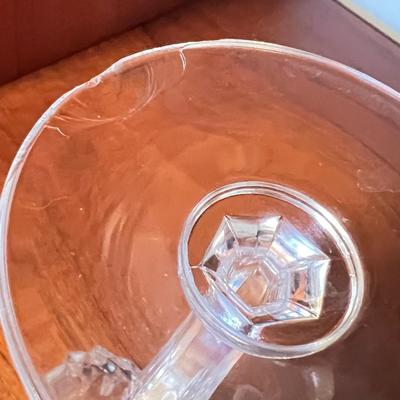 Lead Crystal Lot - 4 Waterford Old Fashion Glasses, 10 Crystal Wine Glasses