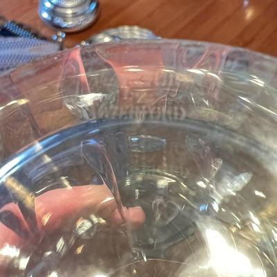 Lead Crystal Lot - 4 Waterford Old Fashion Glasses, 10 Crystal Wine Glasses