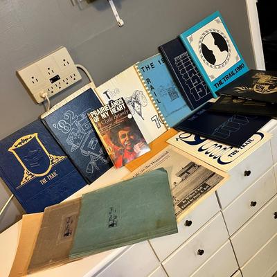 Lot 103 Briggsdale Colorado Items Wilbur Ball & Clyde Brundy books