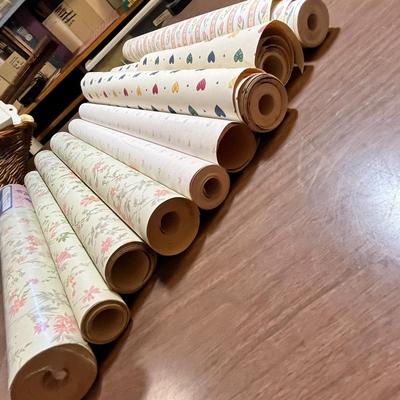 Lot 107 Vintage wall paper
