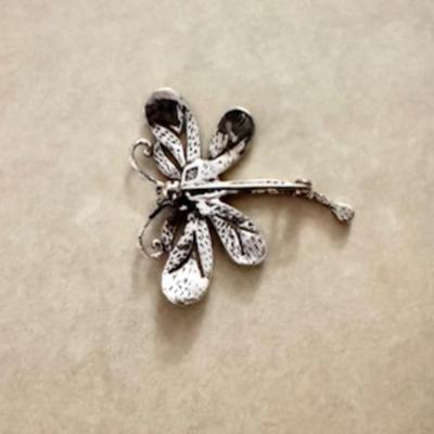 Judith Jack 925 Butterfly Marcasite Brooch