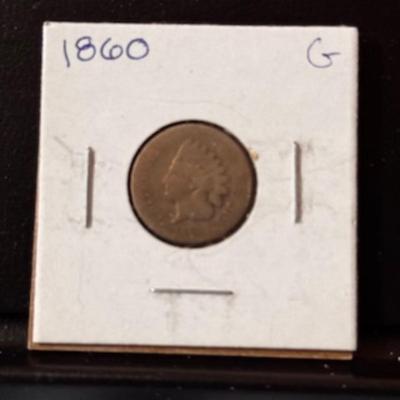 1860 Indian Head Penny (PRE Civil War Years)
