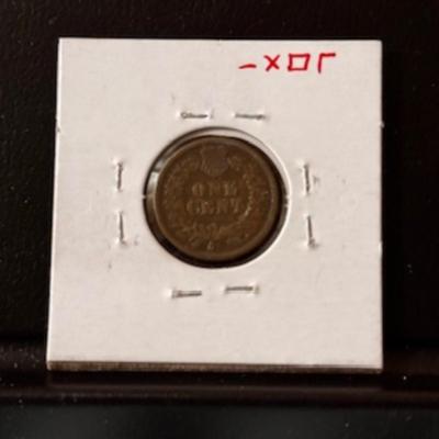 1865 Indian Head Penny (Civil War Years)