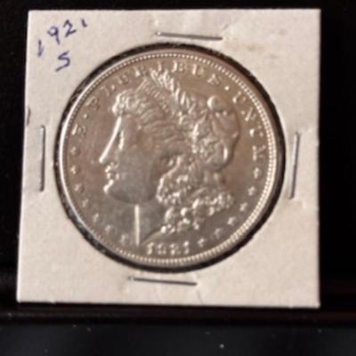 1921 S Morgan Silver Dollar