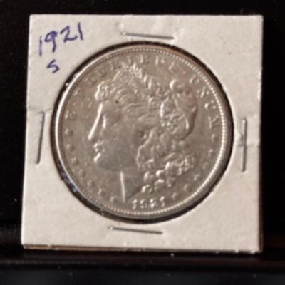 1921 S Morgan Silver Dollar