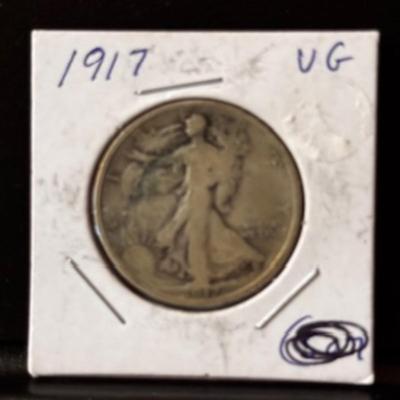 1917 Walking Half Dollar