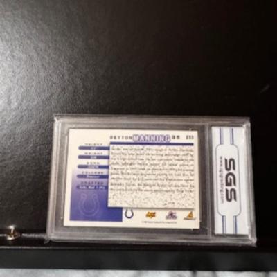 1998 Score Peyton Manning Rookie Card Gr. 7
