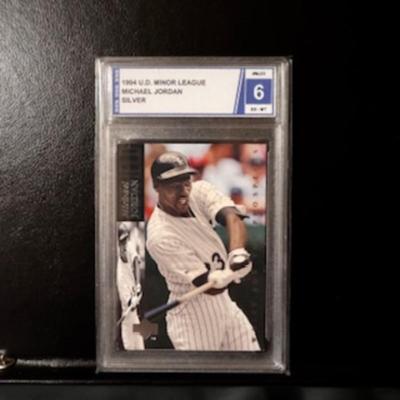 1994 U.P. Michael Jordan Base. B Rookie Card Gr. 6