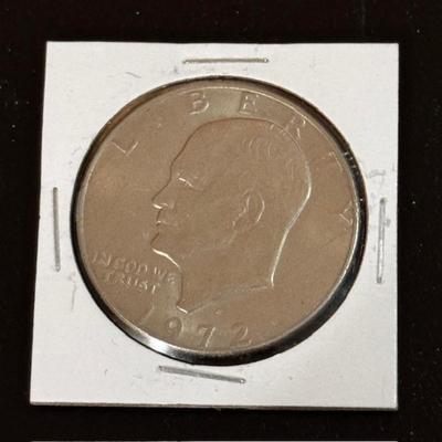 1972 D Eisenhower Dollar