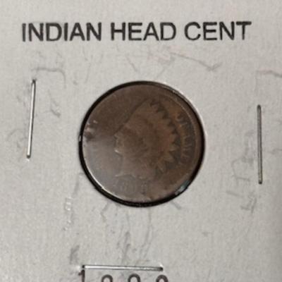 1890 Indian Head Penny