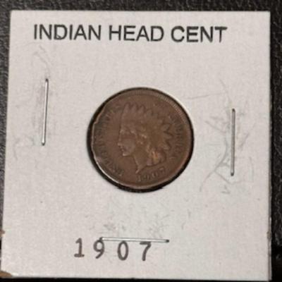 1907 Indian Head Penny