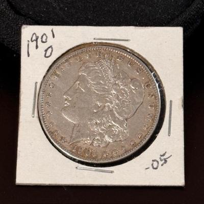 1901 O Morgan Silver Dollar