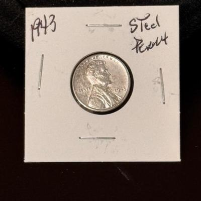 1943 Steel Penny AU
