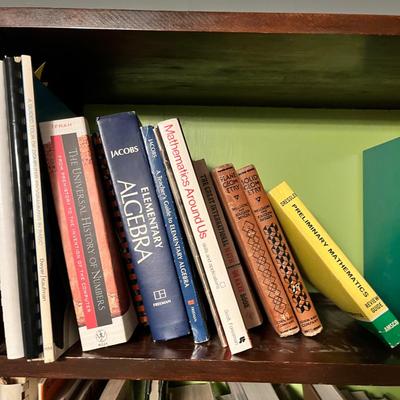 Lot 119 3 shelves of books