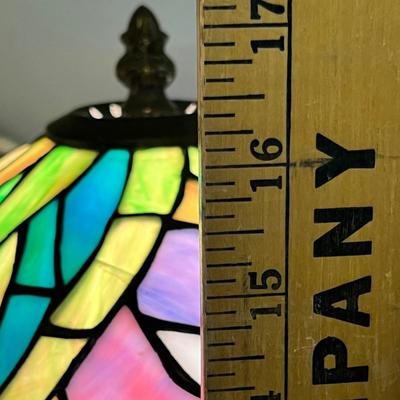 Lot 123 Tiffany style lamp
