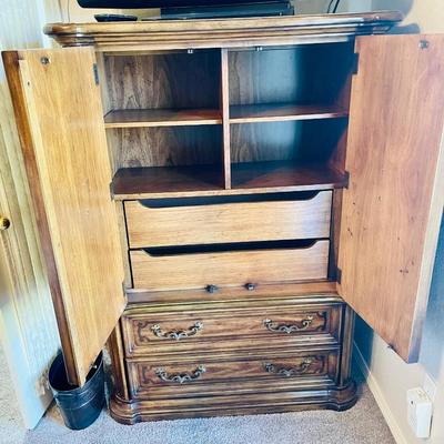 Dresser and TV