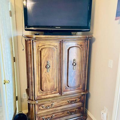 Dresser and TV