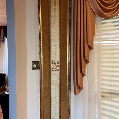 Vintage Ethiopian Prayer Scrolls Professionally Framed - 6.5 FEET TALL