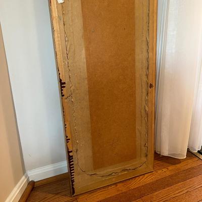 Vintage Ethiopian Prayer Scrolls Professionally Framed - 6.5 FEET TALL