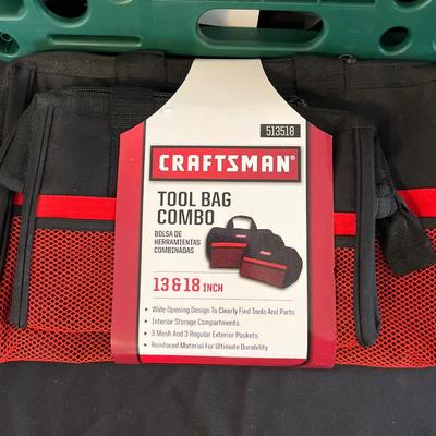 All NIB - craftsman tool bag, shoe rack, tool organizer, Magic hangers