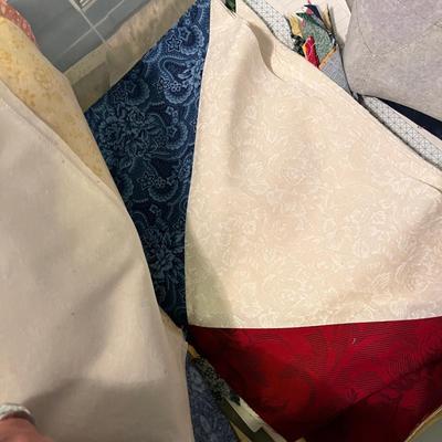 Lot 127 3 totes of quilting items