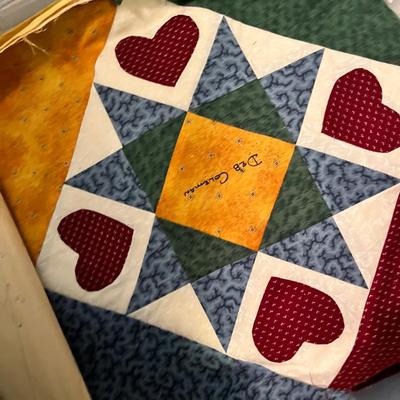 Lot 127 3 totes of quilting items