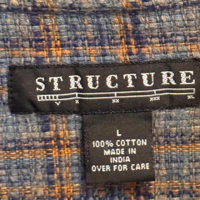 Abercrombie & Fitch, Eddie Bauer, and Other Men’s Flannels - Size Large (B3-DZ)