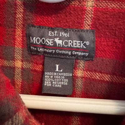 Abercrombie & Fitch, Eddie Bauer, and Other Men’s Flannels - Size Large (B3-DZ)