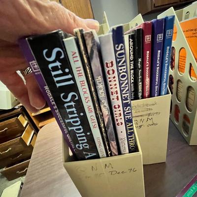 Lot 144 Quilting books