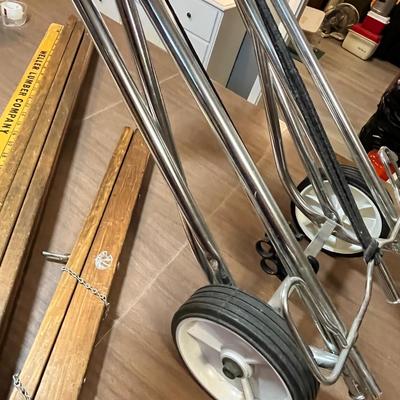 Lot 151 Easel & Luggage dolly