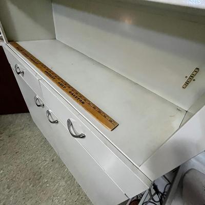 Lot 156 Metal Hutch