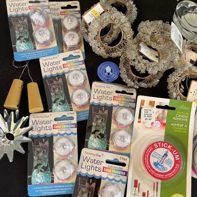 Candles (battery operated) & more!!