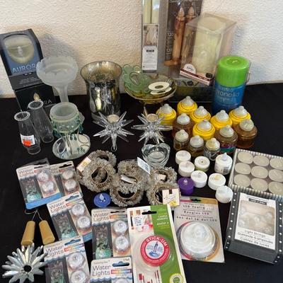 Candles (battery operated) & more!!