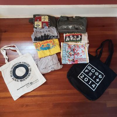 Local Asheville T-shirts and Bags: Mothlight, Goombay, Drum Circle, & More (B2-KD)