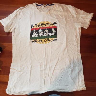 Local Asheville T-shirts and Bags: Mothlight, Goombay, Drum Circle, & More (B2-KD)