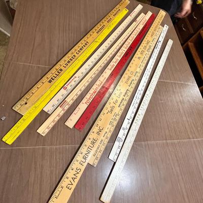 Lot 167 Yard sticks