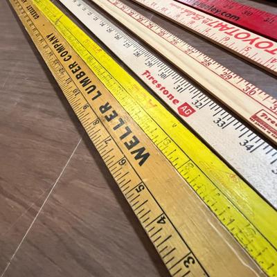 Lot 167 Yard sticks