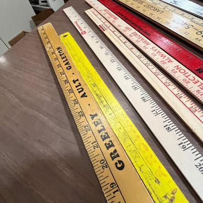 Lot 167 Yard sticks