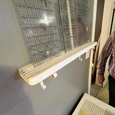 Lot 174 Rack w/ sewing boards