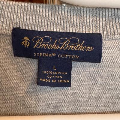 Size L Men’s Coats + Vests by Brooks Brothers, Banana Republic, & More (B3-DZ)