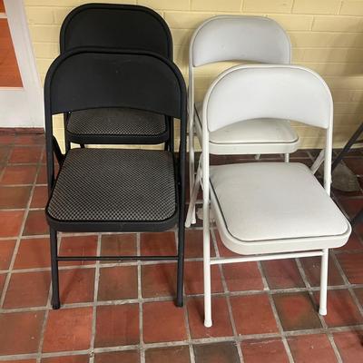 Eight Folding Chairs by Cosco & More (SR-MG)