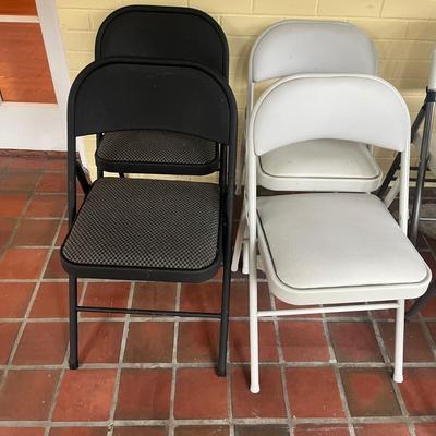 Eight Folding Chairs by Cosco & More (SR-MG)