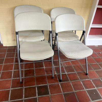 Eight Folding Chairs by Cosco & More (SR-MG)