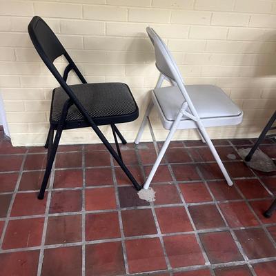 Eight Folding Chairs by Cosco & More (SR-MG)