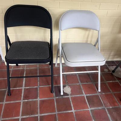 Eight Folding Chairs by Cosco & More (SR-MG)
