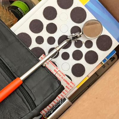 Lot 183 Brief Case w/ office supplies