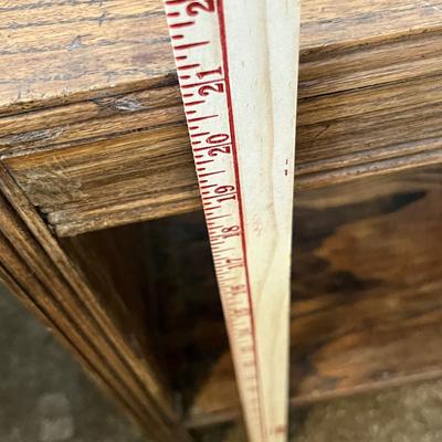 Lot 189 Vintage ranch style table