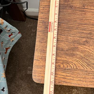 Lot 189 Vintage ranch style table