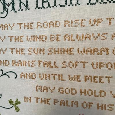 Lot 191 Vintage cross stitch