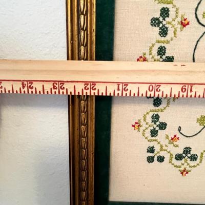 Lot 191 Vintage cross stitch